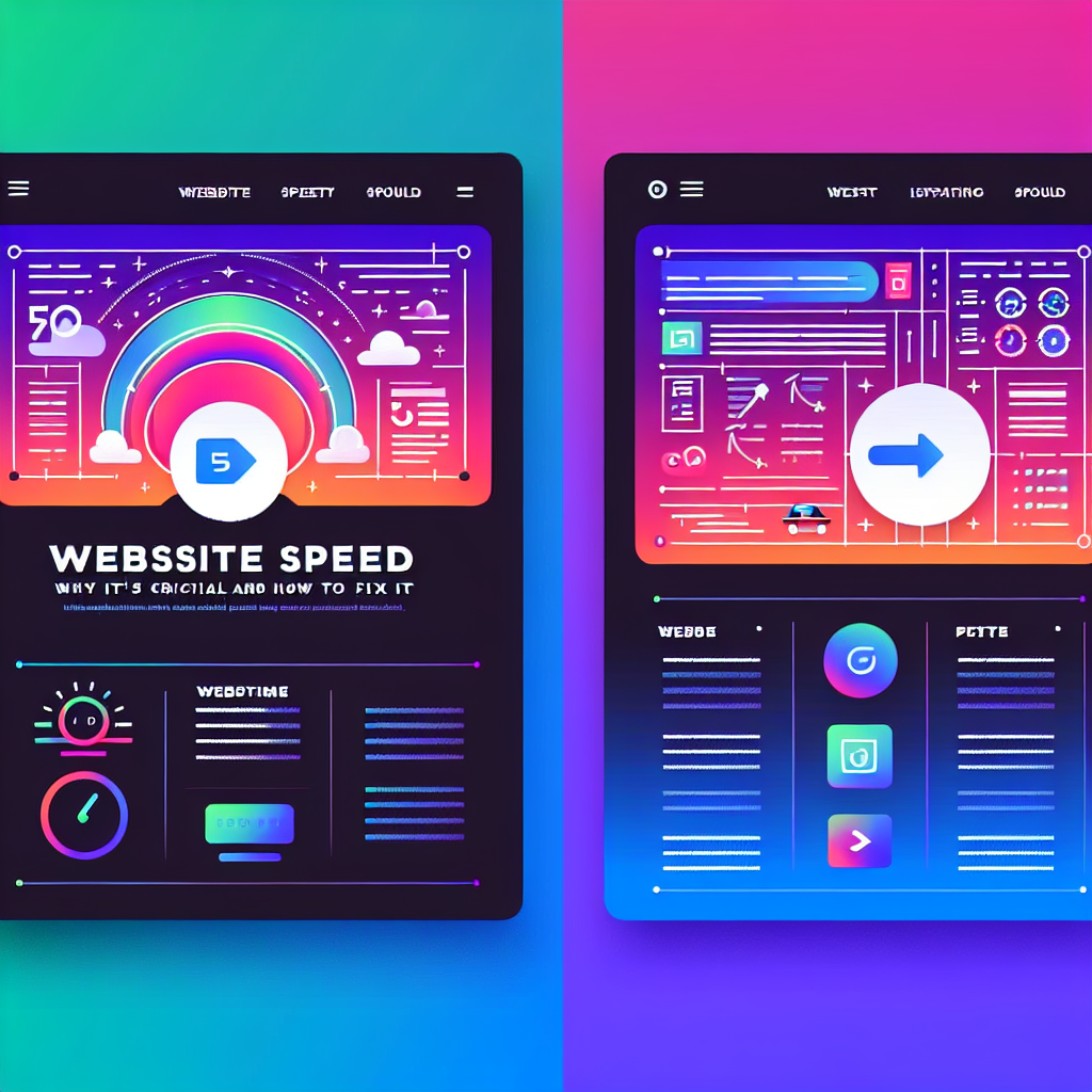 Website Speed: Why It’s Crucial and How to Fix It